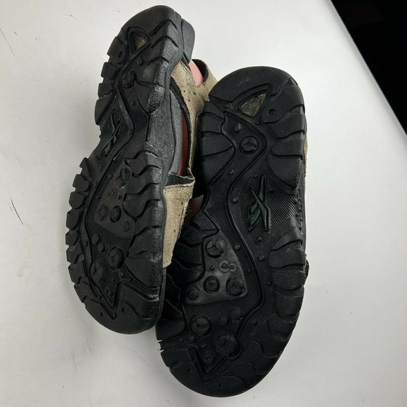 VINTAGE Reebok Mens Double Strap Sandals Brown Tan Hook Loop Vtg 90s - Size 9 main image 4